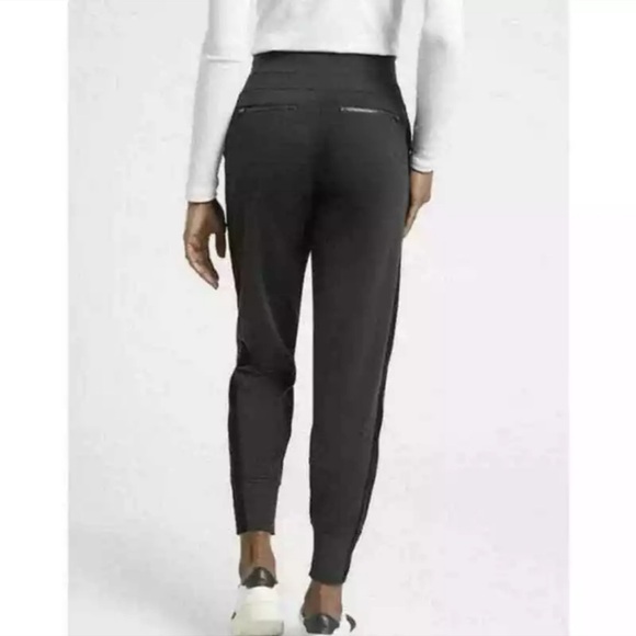 Nwt athleta venice velvet stripe jogger 3x black joggers pants high waisted - Picture 3 of 16